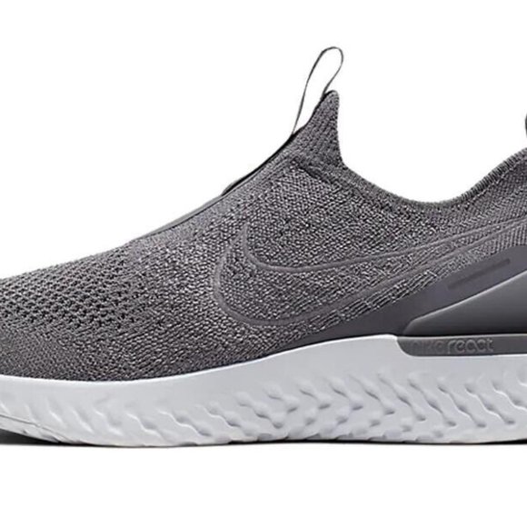 Nike Epic Phantom React Flyknit Running Shoe Grey BV0415-003 NEW Womens - Picture 2 of 6